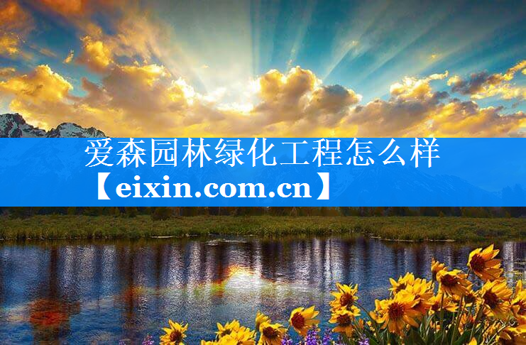 爱森园林绿化工程怎么样